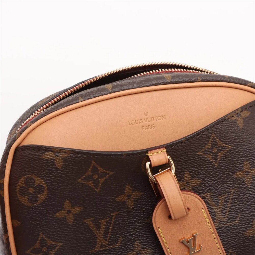 👜 Louis Vuitton Monogram Deauville Mini Brown M45528 - Picture 10 of 13